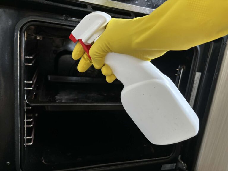 Professional oven cleaning