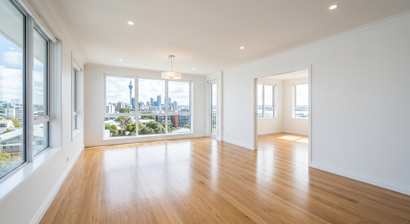 Empty apartment ready for new tenants